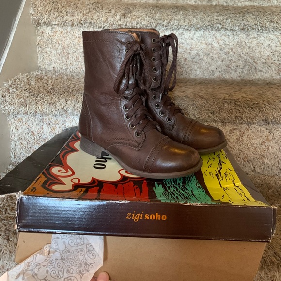 zigi soho combat boots